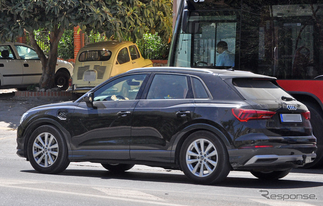 アウディ Q3 PHEV 市販型プロトタイプ スクープ写真