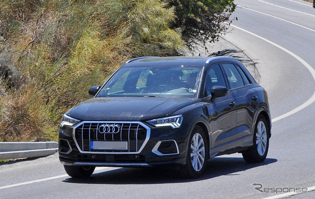 アウディ Q3 PHEV 市販型プロトタイプ スクープ写真