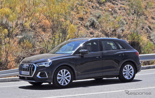 アウディ Q3 PHEV 市販型プロトタイプ スクープ写真