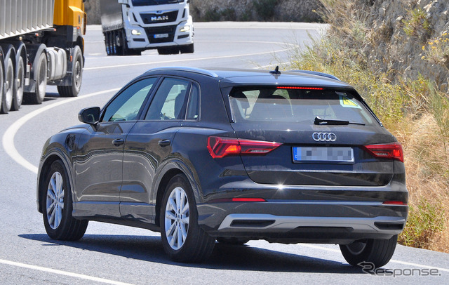 アウディ Q3 PHEV 市販型プロトタイプ スクープ写真