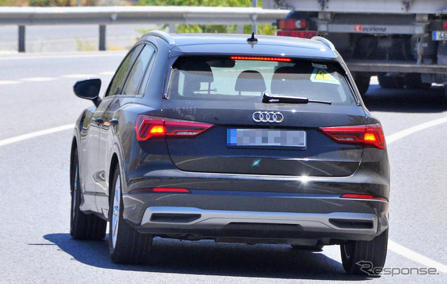 アウディ Q3 PHEV 市販型プロトタイプ スクープ写真