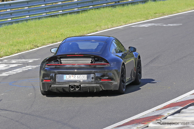 ポルシェ 911 GT3 ツーリングパッケージ　スクープ写真