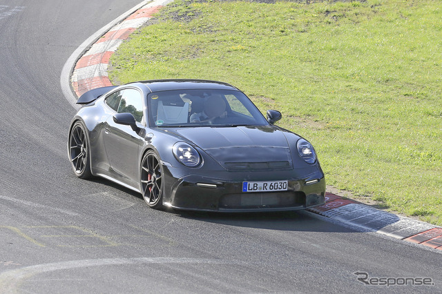 ポルシェ 911 GT3 ツーリングパッケージ　スクープ写真