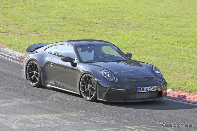ポルシェ 911 GT3 ツーリングパッケージ スクープ写真