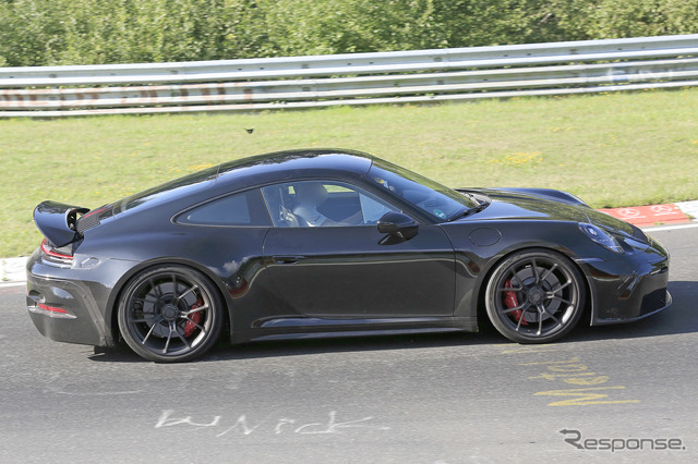 ポルシェ 911 GT3 ツーリングパッケージ スクープ写真