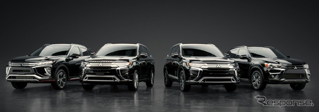 三菱自動車の米国SUVラインナップ(参考画像)