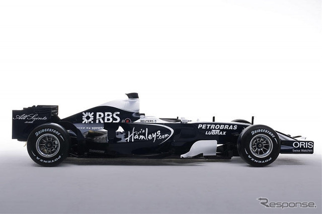 ウィリアムズがカラーリングを発表