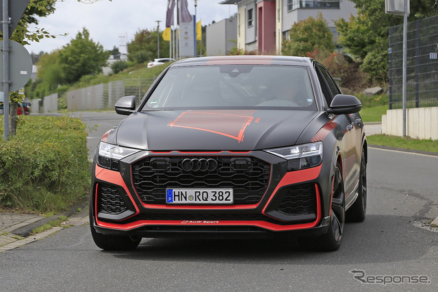 アウディ RS Q8 市販型プロトタイプ(スクープ写真)