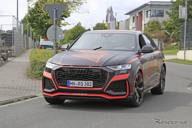 アウディ RS Q8 市販型プロトタイプ(スクープ写真)