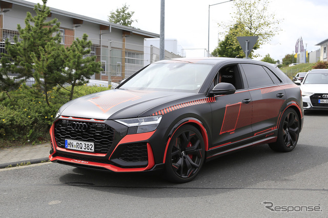 アウディ RS Q8 市販型プロトタイプ(スクープ写真)