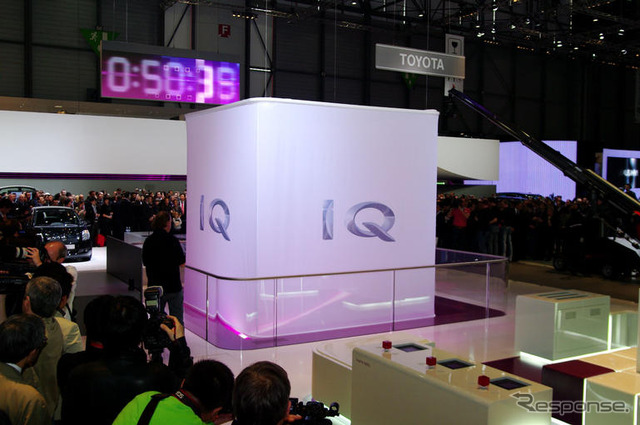 【ジュネーブモーターショー08】写真蔵…トヨタ iQ ローンチ