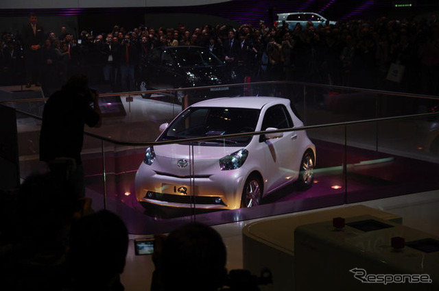 【ジュネーブモーターショー08】写真蔵…トヨタ iQ ローンチ
