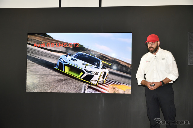 アウディR8 Decennium(デセニウム)&RS 5 スポーツバック発表会