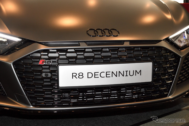 アウディR8 Decennium(デセニウム)&RS 5 スポーツバック発表会