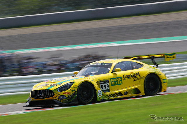 ［鈴鹿10時間］5時間経過時点で5位の#999 Mercedes-AMG Team GruppeM Racing