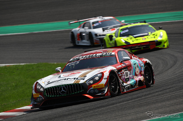 ［鈴鹿10時間］5時間経過時点で8位の#00 Mercedes-AMG Team Goodsmile