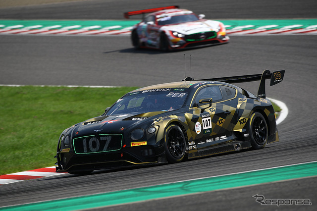 ［鈴鹿10時間］5時間経過時点で10位の#107 Bentley Team M-Sport