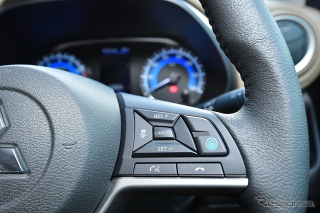三菱の軽自動車では初採用となった先進安全技術「MI-PILOT(マイパイロット」