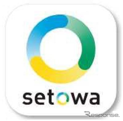 瀬戸内エリアMaaSで利用できるアプリケーション「setowa」。