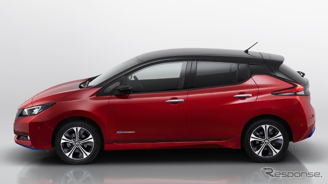 電気自動車：日産リーフe+