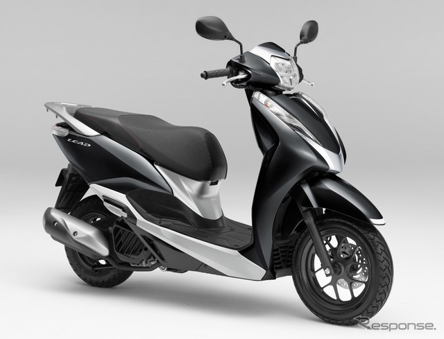 ホンダ リード125(ポセイドンブラックメタリック<ツートーン>)
