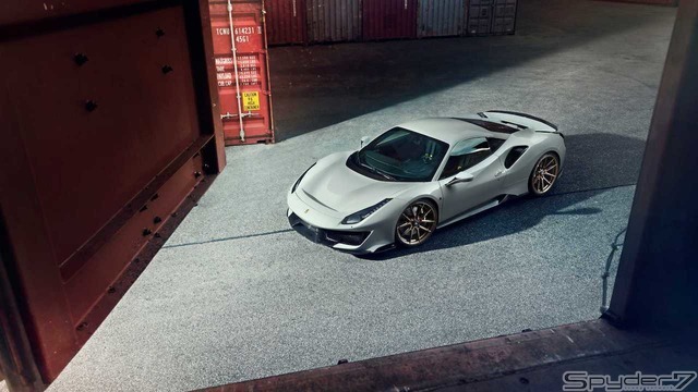 ノビテック ロッソ フェラーリ 488ピスタ チューニングカー