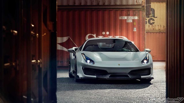 ノビテック ロッソ フェラーリ 488ピスタ チューニングカー