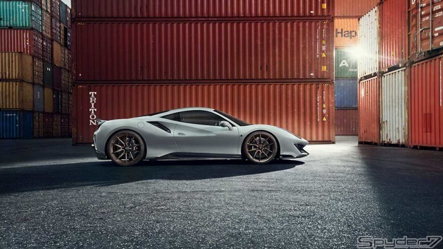 ノビテック ロッソ フェラーリ 488ピスタ チューニングカー