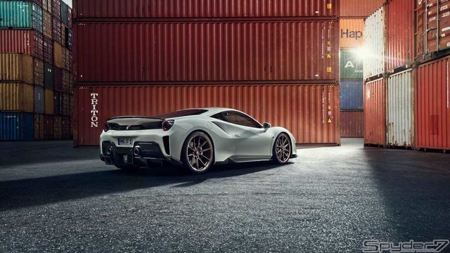 ノビテック ロッソ フェラーリ 488ピスタ チューニングカー