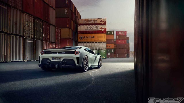 ノビテック ロッソ フェラーリ 488ピスタ チューニングカー