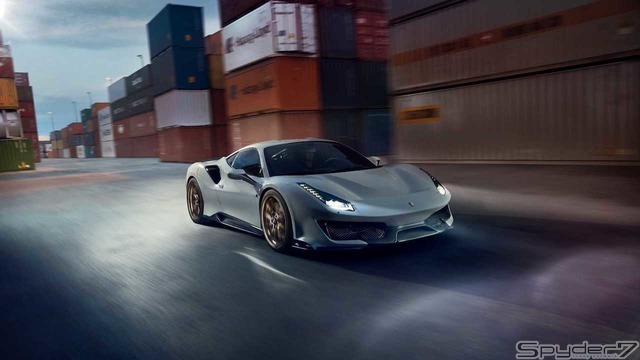 ノビテック ロッソ フェラーリ 488ピスタ チューニングカー