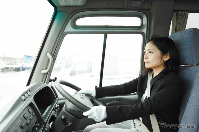 バス運転体験・合同就職相談会（イメージ）