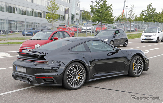 ポルシェ 911ターボ 新型 スクープ写真