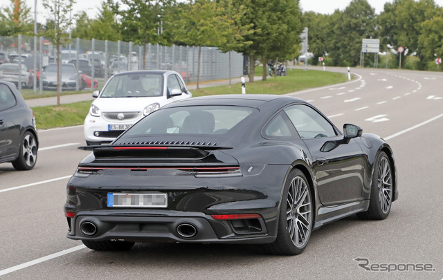 ポルシェ 911ターボ 新型 スクープ写真