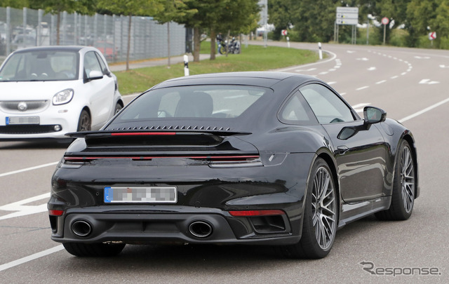 ポルシェ 911ターボ 新型 スクープ写真