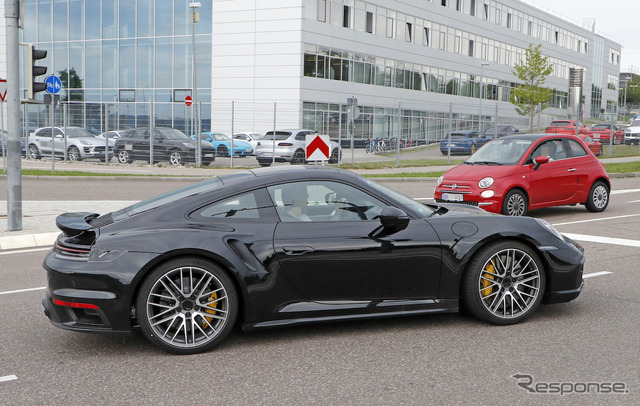 ポルシェ 911ターボ 新型 スクープ写真