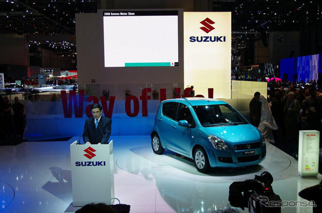 【ジュネーブモーターショー08】スズキ、欧州Dセグメント市場に参入表明