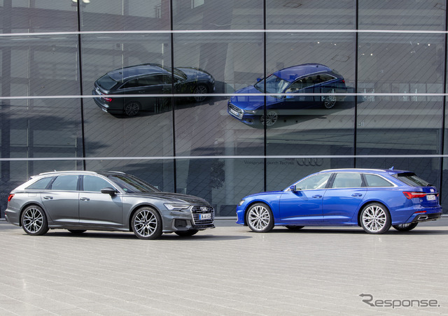 アウディ A6アバント 新型(写真は海外仕様)