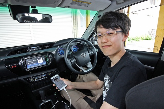 car audio newcomer! トヨタ ハイラックス(オーナー・酒主裕司さん) by lc sound factory 後編
