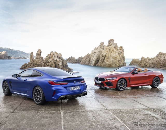 BMW M8 クーペ 新型とBMW M8 カブリオレ 新型