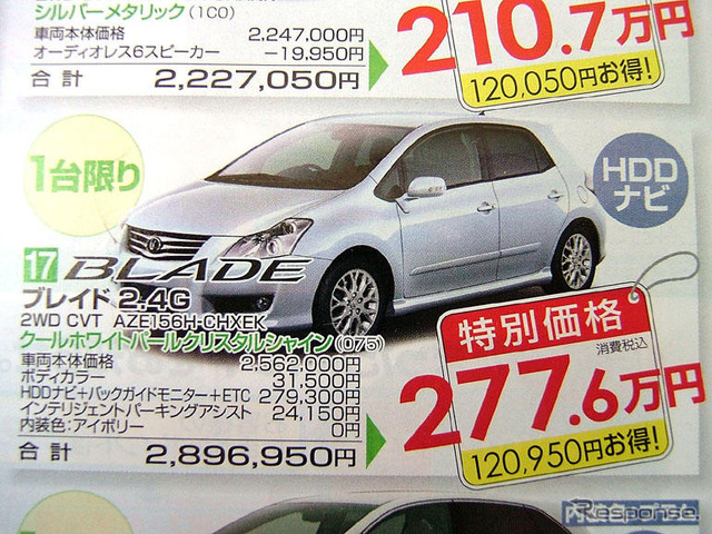 【今日の値引き情報】このプライスでセダン、スポーツを購入できる!!