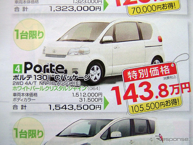 【明日の値引き情報】このプライスでコンパクトカーを購入できる!!