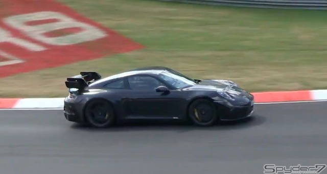 ポルシェ 911 GT3 市販型 スクープ写真