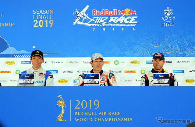 レッドブル・エアレース2019千葉/9月7日予選/終了後記者会見