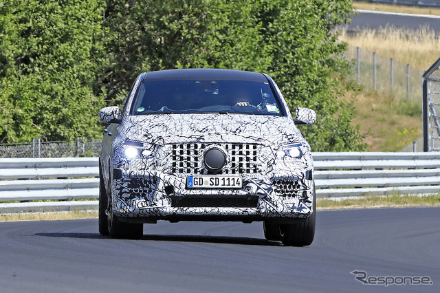 メルセデス AMG GLE 63クーペ(スクープ写真)