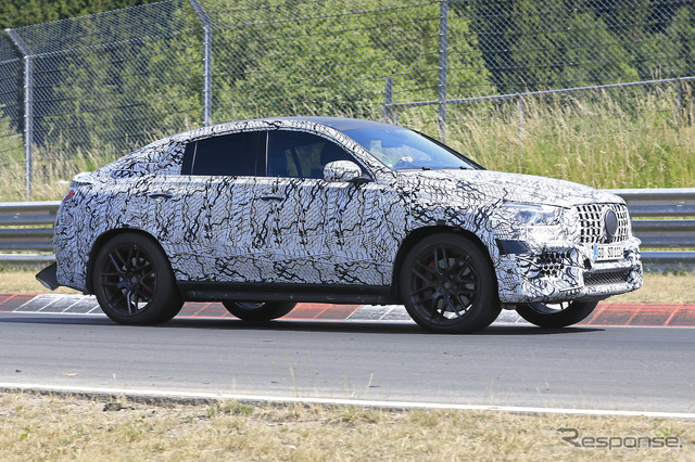 メルセデス AMG GLE 63クーペ(スクープ写真)