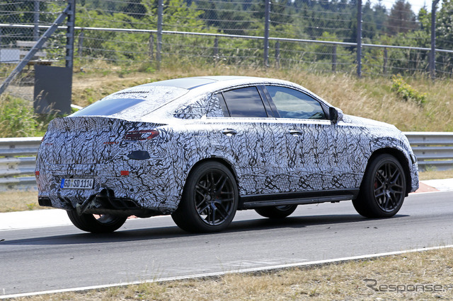 メルセデス AMG GLE 63クーペ(スクープ写真)