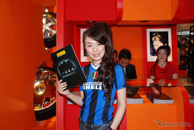 【東京オートサロン08】コンパニオン写真蔵…ピレリ その2