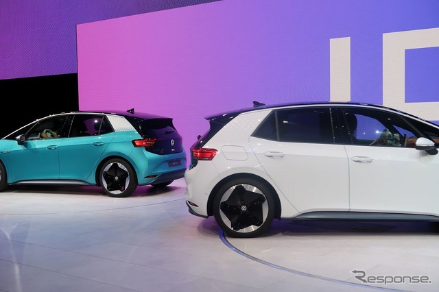 VW ID.3(フランクフルトモーターショー2019、VWプレビュー)