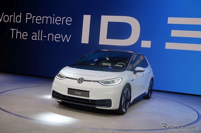 VW ID.3（フランクフルトモーターショー2019、VWプレビュー）